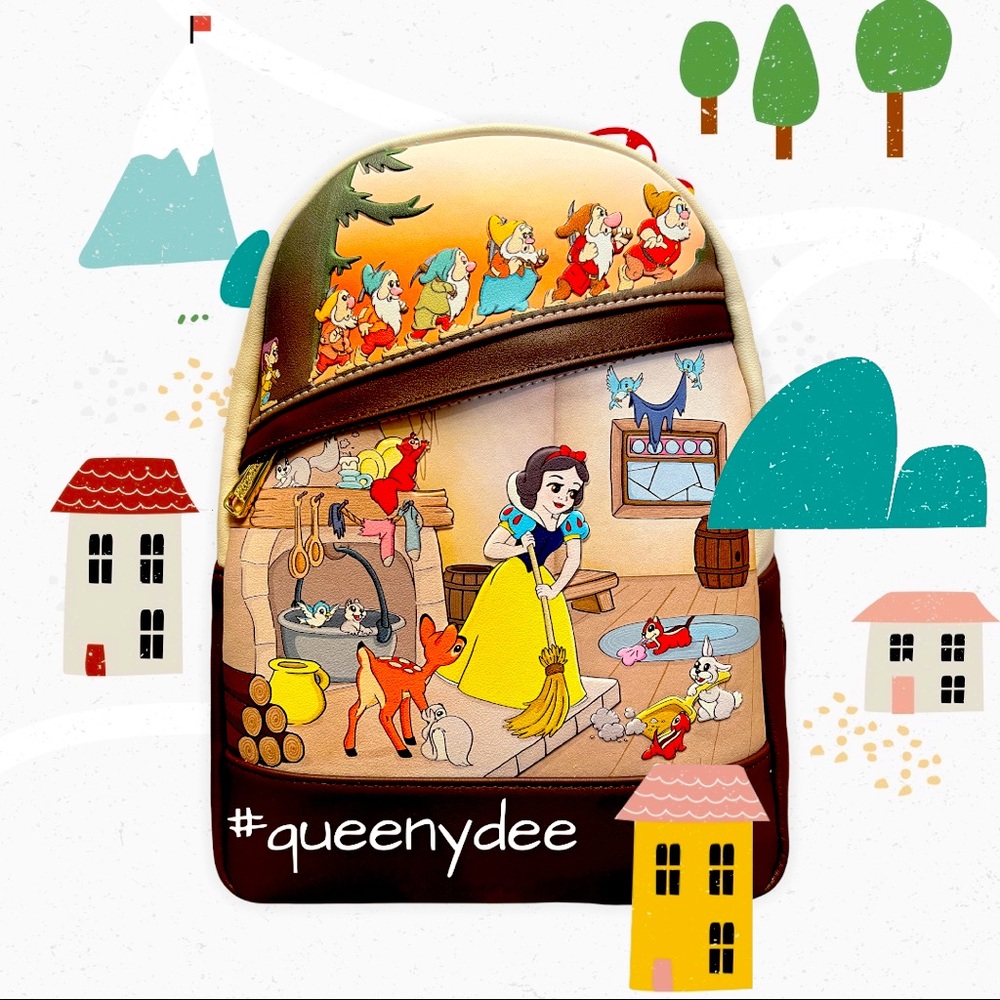 Loungefly Snow White mini backpack NWT